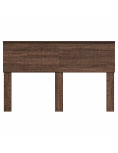 Testiera con testiera Rovere Marrone 140 cm Legno multistrato