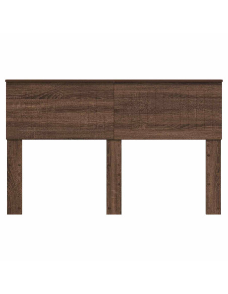 Testiera con testiera Rovere Marrone 140 cm Legno multistrato