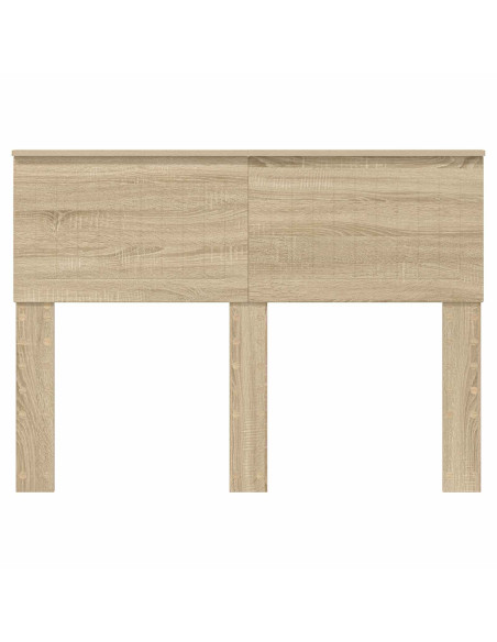 Testiera con testiera Rovere Sonoma 135 cm Legno multistrato