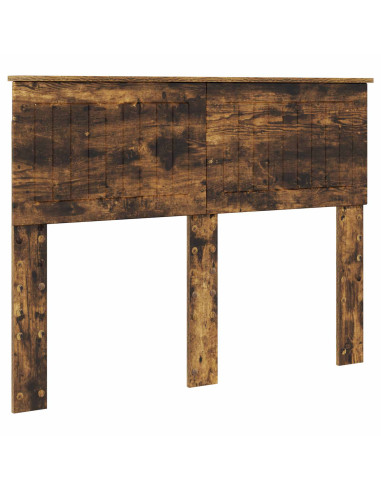 Testiera con testiera Rovere fumé 135 cm Legno multistrato