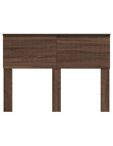 Testiera con testiera Rovere Marrone 135 cm Legno multistrato