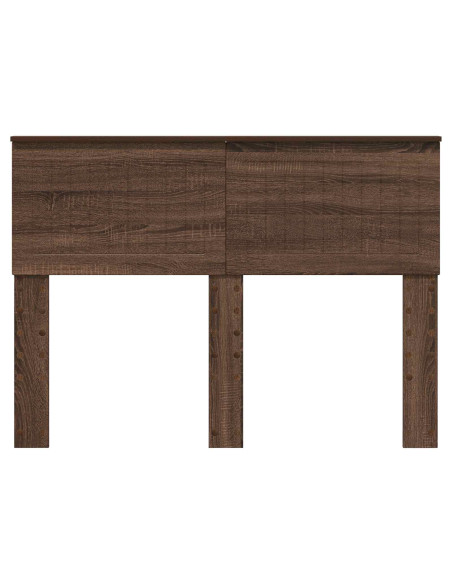 Testiera con testiera Rovere Marrone 135 cm Legno multistrato