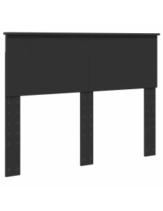 Testiera con testiera Rovere Nero 120 cm Legno multistrato 2