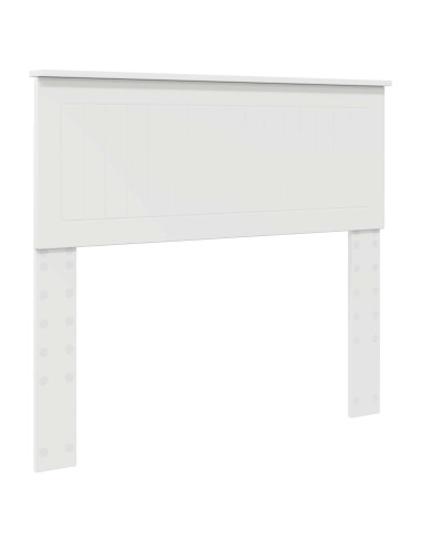 Testiera con testiera Bianco 100 cm Legno multistrato