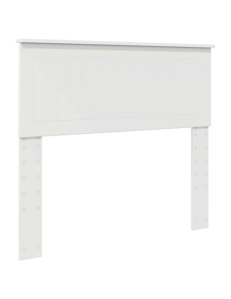 Testiera con testiera Bianco 100 cm Legno multistrato