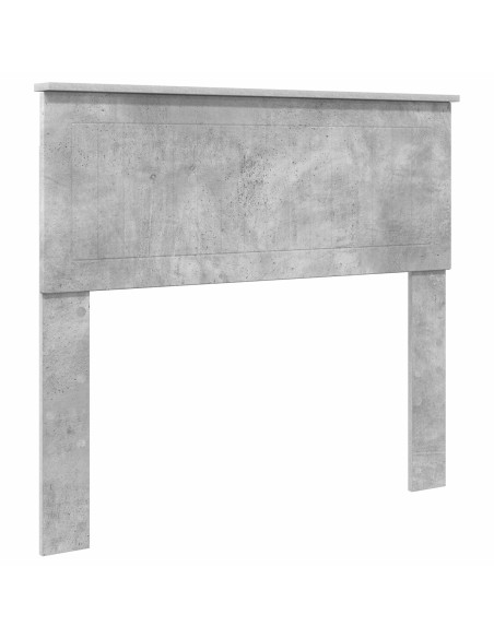 Testiera con testiera Grigio cemento 100 cm Legno multistrato
