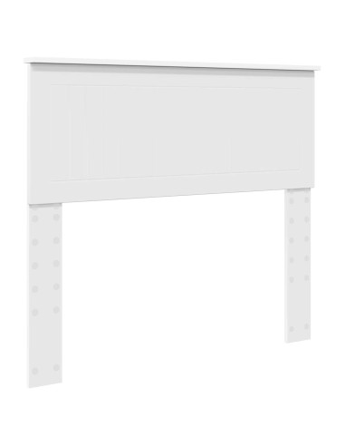 Testiera con testiera Bianco Lucido 100 cm Legno multistrato