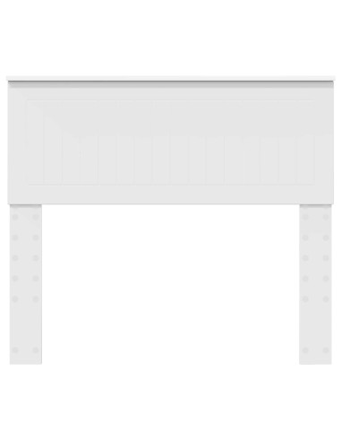 Testiera con testiera Bianco Lucido 100 cm Legno multistrato
