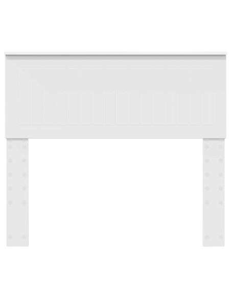 Testiera con testiera Bianco Lucido 100 cm Legno multistrato