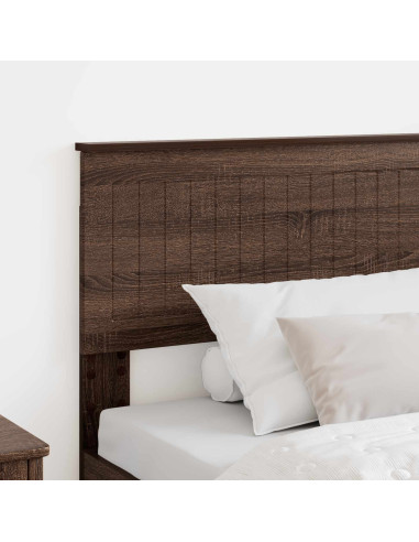Testiera con testiera Rovere Marrone 100 cm Legno multistrato