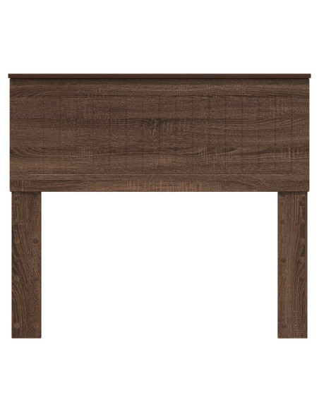 Testiera con testiera Rovere Marrone 100 cm Legno multistrato
