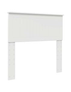 Testiera con testiera Bianco 90 cm Legno multistrato 2