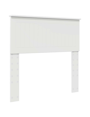 Testiera con testiera Bianco 90 cm Legno multistrato
