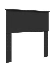 Testiera con testiera Rovere Nero 90 cm Legno multistrato 2