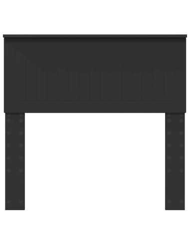 Testiera con testiera Rovere Nero 90 cm Legno multistrato