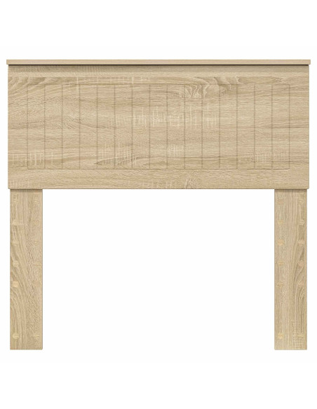 Testiera con testiera Rovere Sonoma 90 cm Legno multistrato