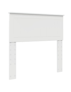 Testiera con testiera Bianco Lucido 90 cm Legno multistrato 2