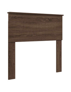 Testiera con testiera Rovere Marrone 90 cm Legno multistrato 2
