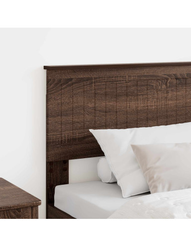 Testiera con testiera Rovere Marrone 90 cm Legno multistrato