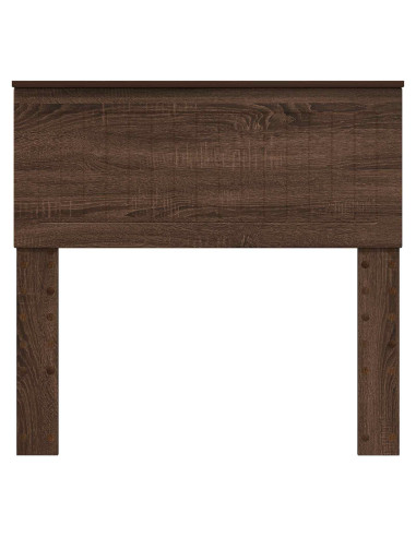 Testiera con testiera Rovere Marrone 90 cm Legno multistrato