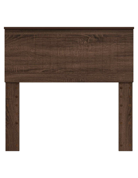Testiera con testiera Rovere Marrone 90 cm Legno multistrato