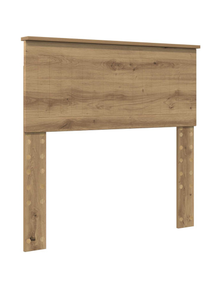 Testiera Rovere artigianale 90 cm Legno multistrato