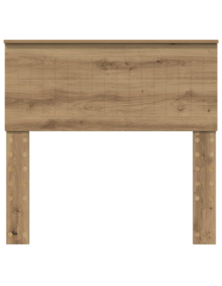 Testiera Rovere artigianale 90 cm Legno multistrato