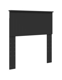 Testiera con testiera Rovere Nero 80 cm Legno multistrato 2