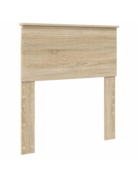 Testiera con testiera Rovere Sonoma 80 cm Legno multistrato