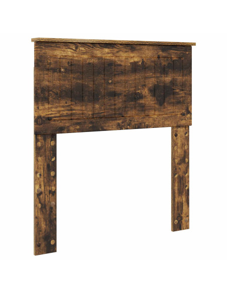 Testiera con testiera Rovere fumé 80 cm Legno multistrato