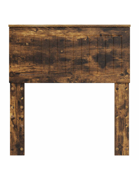 Testiera con testiera Rovere fumé 80 cm Legno multistrato