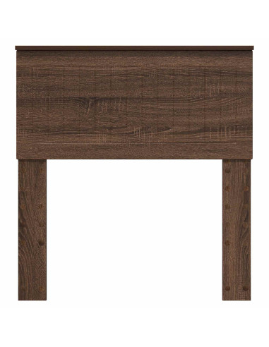 Testiera con testiera Rovere Marrone 80 cm Legno multistrato