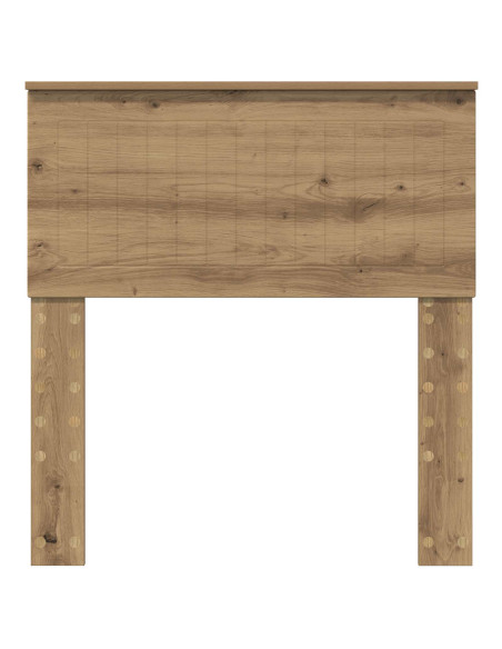 Testiera Rovere artigianale 80 cm Legno multistrato