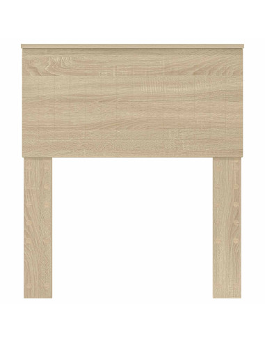 Testiera con testiera Rovere Sonoma 75 cm Legno multistrato