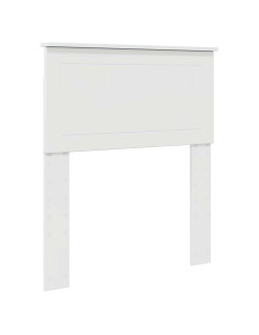 Testiera con testiera Bianco Lucido 75 cm Legno multistrato 2