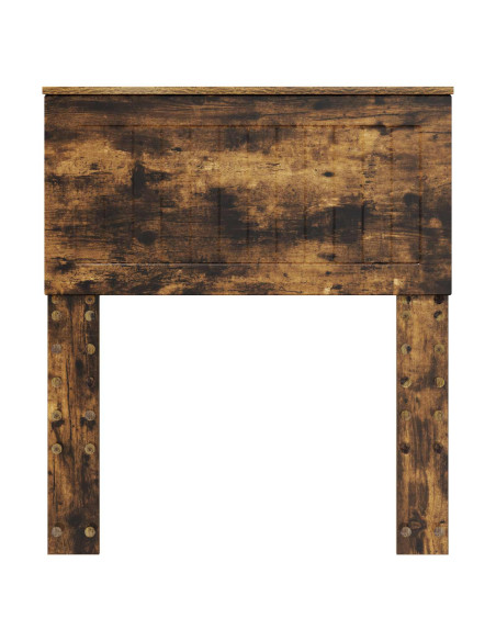 Testiera con testiera Rovere fumé 75 cm Legno multistrato