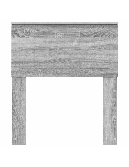 Testiera con testiera Grigio Sonoma 75 cm Legno multistrato