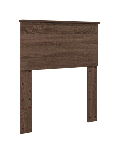 Testiera con testiera Rovere Marrone 75 cm Legno multistrato 2