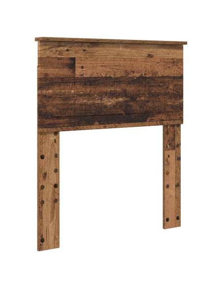 Testiera con testiera Legno vecchio 75 cm Legno multistrato