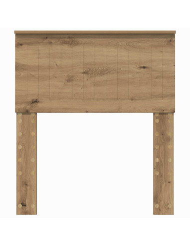 Testiera Rovere artigianale 75 cm Legno multistrato