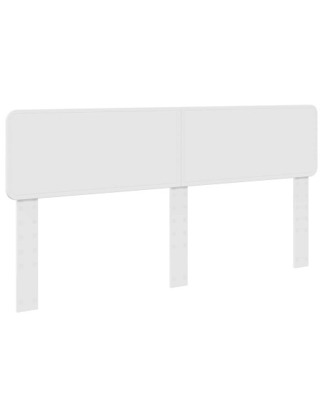 Testiera con testiera Bianco Lucido 200 cm Legno multistrato