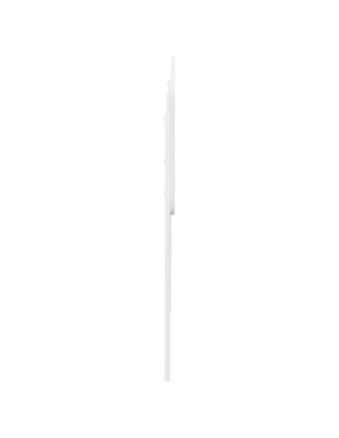 Testiera con testiera Bianco Lucido 200 cm Legno multistrato