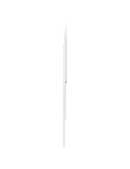 Testiera con testiera Bianco Lucido 180 cm Legno multistrato