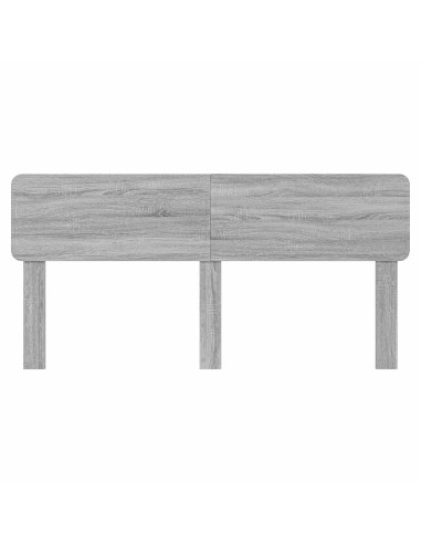Testiera con testiera Grigio Sonoma 180 cm Legno multistrato