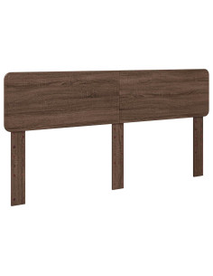Testiera con testiera Rovere Marrone 180 cm Legno multistrato 2
