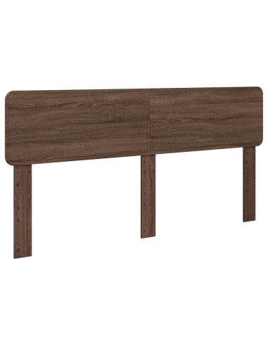 Testiera con testiera Rovere Marrone 180 cm Legno multistrato