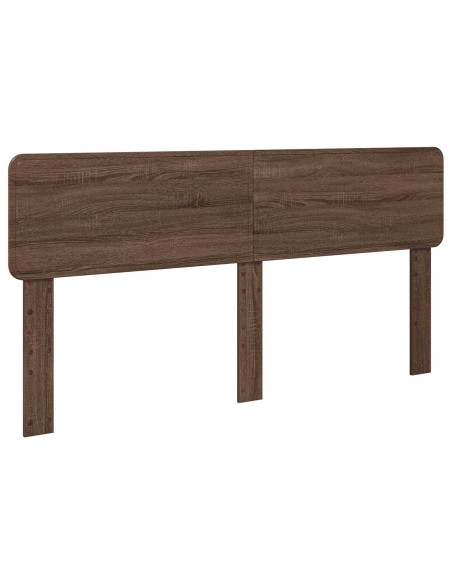 Testiera con testiera Rovere Marrone 180 cm Legno multistrato