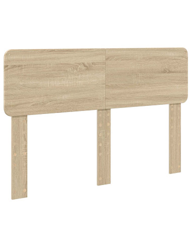 Testiera con testiera Rovere Sonoma 160 cm Legno multistrato