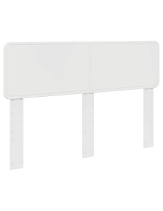 Testiera con testiera Bianco Lucido 160 cm Legno multistrato 2