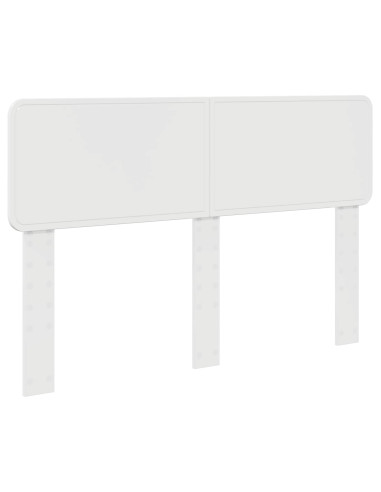 Testiera con testiera Bianco Lucido 160 cm Legno multistrato